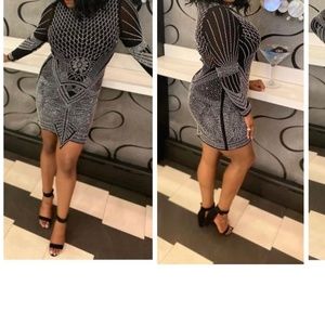 Rhinestone Dress